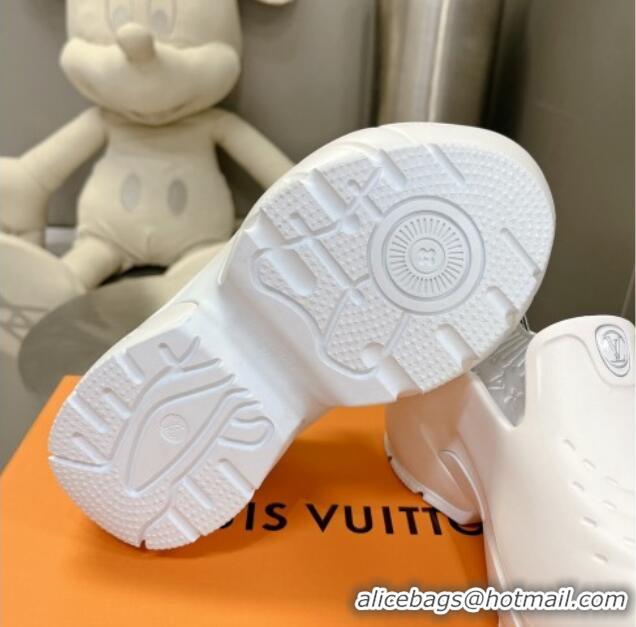 Inexpensive Louis Vuitton LV Shark Clog White 712005