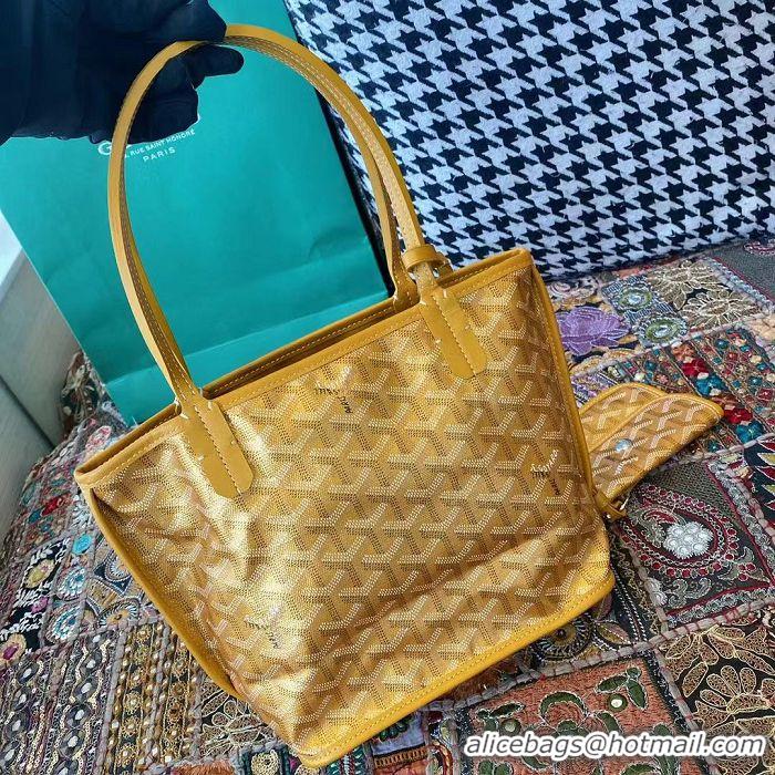 ​Top Grade Goyard Original Anjou Reversible Bag Mini 2399 Gold