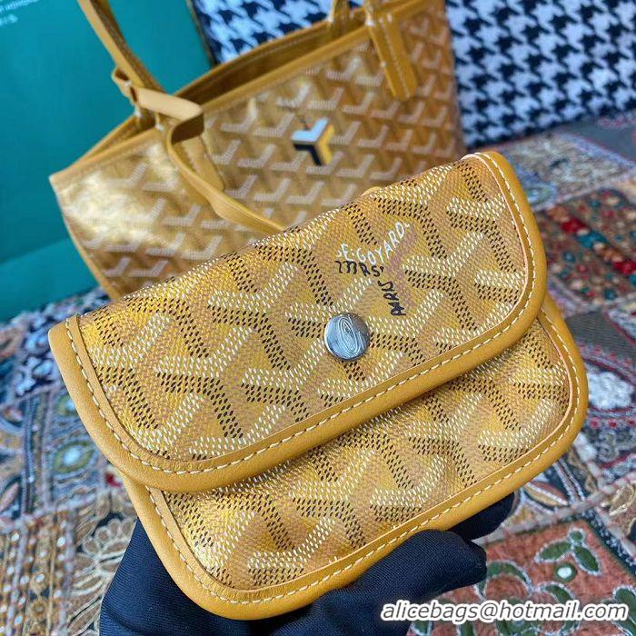 ​Top Grade Goyard Original Anjou Reversible Bag Mini 2399 Gold