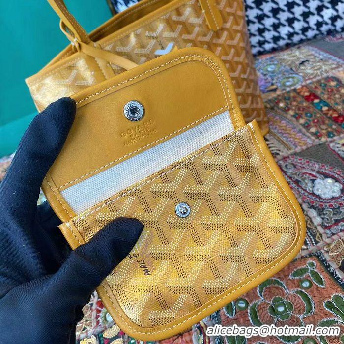 ​Top Grade Goyard Original Anjou Reversible Bag Mini 2399 Gold