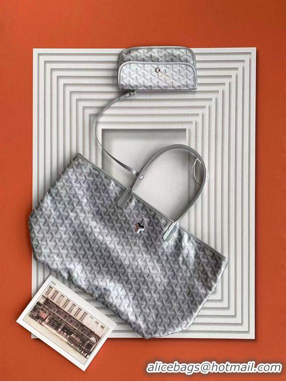 Most Popular Goyard Original Saint Louis Tote Bag PM 18212 Silver