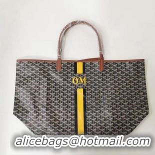 Price For Goyard Personnalization/Custom/Hand Painted OM With Stripes