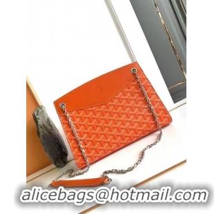 ​Top Quality Goyard Original Rouette Small Tote Bag 8818 Orange