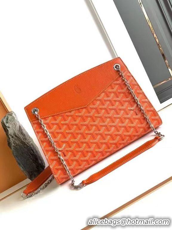 ​Top Quality Goyard Original Rouette Small Tote Bag 8818 Orange