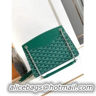 Buy Discount Goyard Original Rouette Small Tote Bag 8818 Green