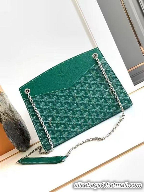 Buy Discount Goyard Original Rouette Small Tote Bag 8818 Green