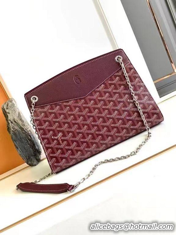 ​Good Looking Goyard Original Rouette Small Tote Bag 8818 Burgundy