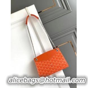 ​Luxury Cheap Goyard Rouette Mini Tote Bag 8819 Orange