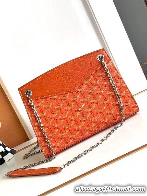 ​Luxury Cheap Goyard Rouette Mini Tote Bag 8819 Orange