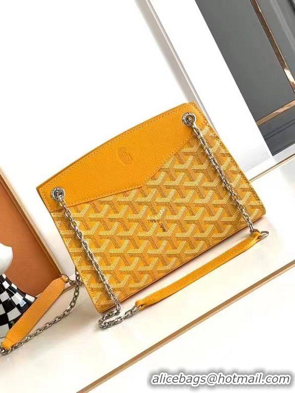 ​Low Cost Goyard Rouette Mini Tote Bag 8819 Yellow