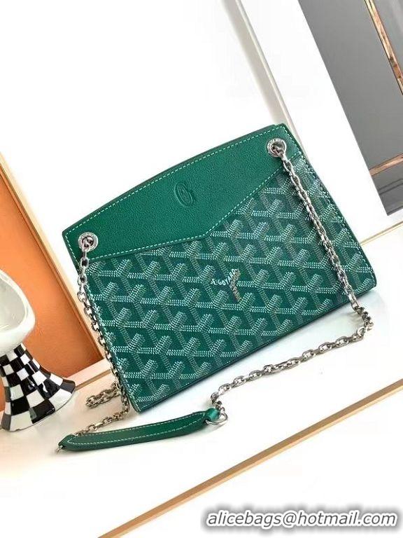 ​Classic Best Goyard Rouette Mini Tote Bag 8819 Green