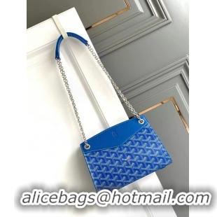 ​Top Grade Goyard Rouette Mini Tote Bag 8819 Light Blue