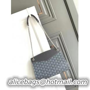 ​Top Grade Goyard Rouette Mini Tote Bag 8819 Dark Grey