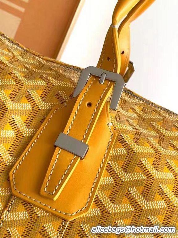 Sumptuous Discount Goyard Croisiere 50cm Travel Bag 8027 Yellow