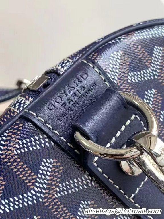 Luxury Cheap Goyard Croisiere 50cm Travel Bag 8027 Navy Blue