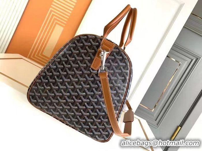 Market Sells Goyard Croisiere 50cm Travel Bag 8027 Black And Tan