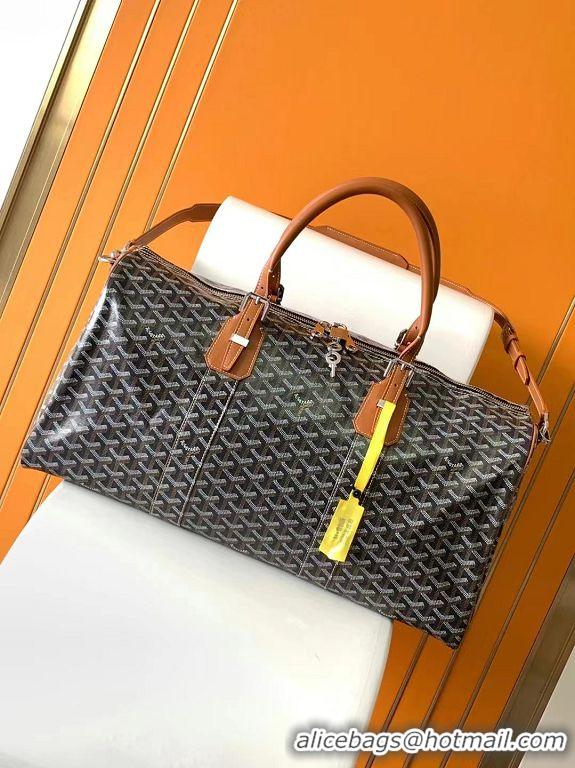 Market Sells Goyard Croisiere 50cm Travel Bag 8027 Black And Tan