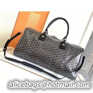 Top Grade Goyard Croisiere 50cm Travel Bag 8027 Black