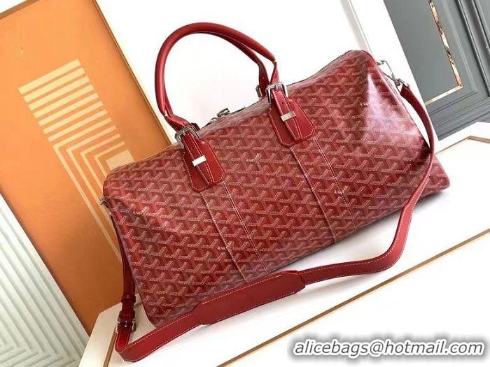 High Quality Goyard Croisiere 45cm Travel Bag 8026 Red