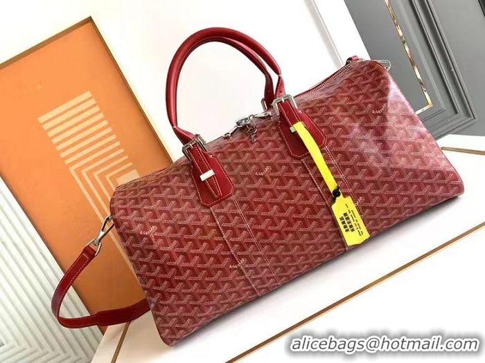 High Quality Goyard Croisiere 45cm Travel Bag 8026 Red