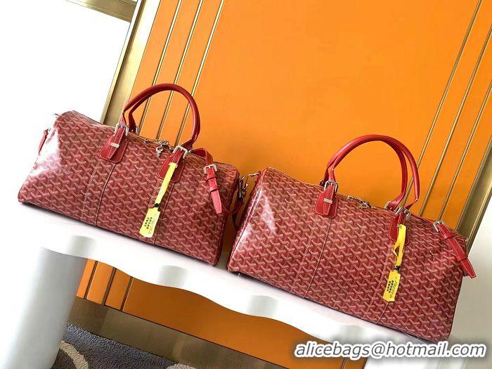 High Quality Goyard Croisiere 45cm Travel Bag 8026 Red