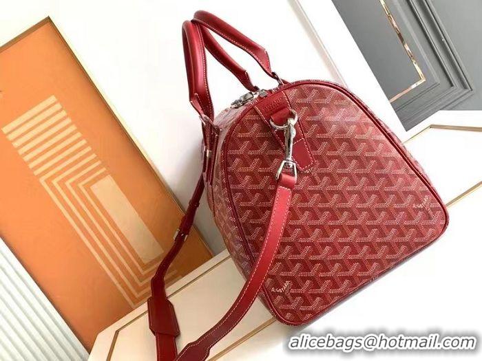 High Quality Goyard Croisiere 45cm Travel Bag 8026 Red