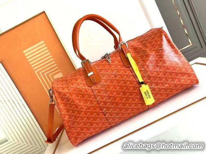 New Fashion Goyard Croisiere 45cm Travel Bag 8026 Orange