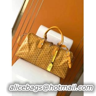 Best Price Goyard Croisiere 45cm Travel Bag 8026 Yellow