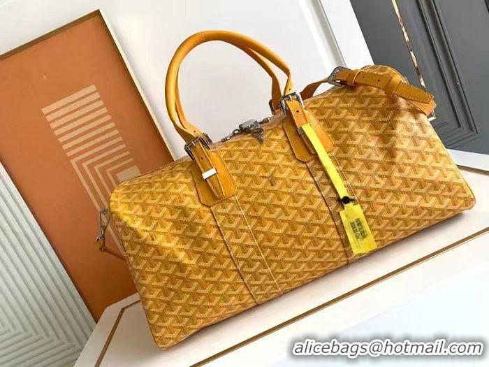 Best Price Goyard Croisiere 45cm Travel Bag 8026 Yellow