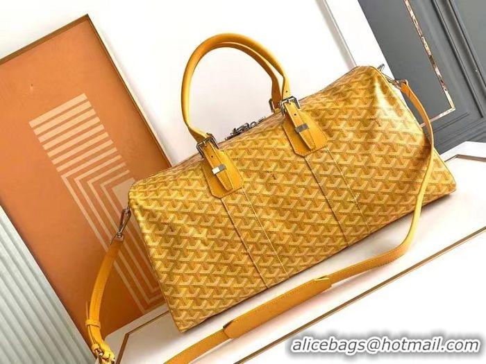 Best Price Goyard Croisiere 45cm Travel Bag 8026 Yellow