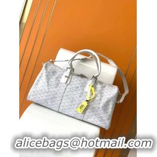 Affordable Price Goyard Croisiere 45cm Travel Bag 8026 White