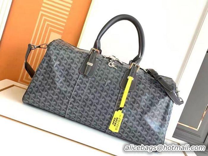 Famous Brand Goyard Croisiere 45cm Travel Bag 8026 Dark Grey