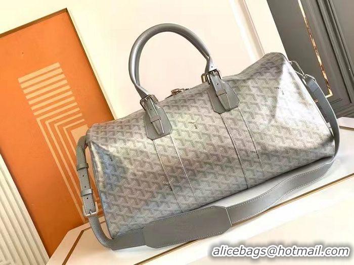 Classic Specials Goyard Croisiere 45cm Travel Bag 8026 Silver