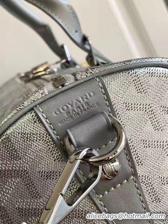 Classic Specials Goyard Croisiere 45cm Travel Bag 8026 Silver