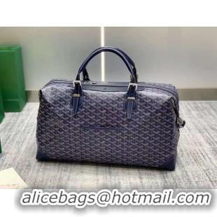 Buy Discount Goyard Boeing Weekend Travel Bag 8952 Navy Blue