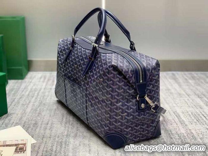 Buy Discount Goyard Boeing Weekend Travel Bag 8952 Navy Blue