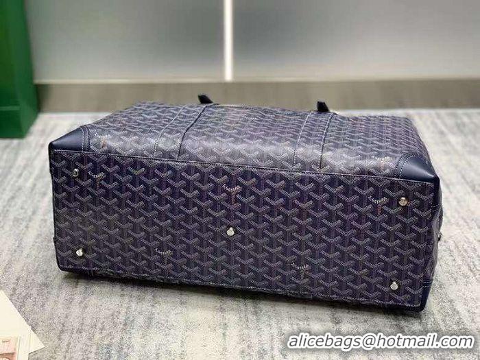 Buy Discount Goyard Boeing Weekend Travel Bag 8952 Navy Blue