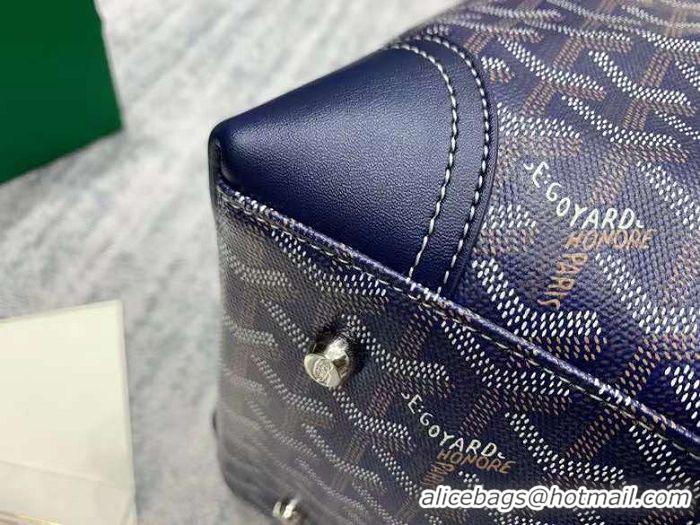 Buy Discount Goyard Boeing Weekend Travel Bag 8952 Navy Blue