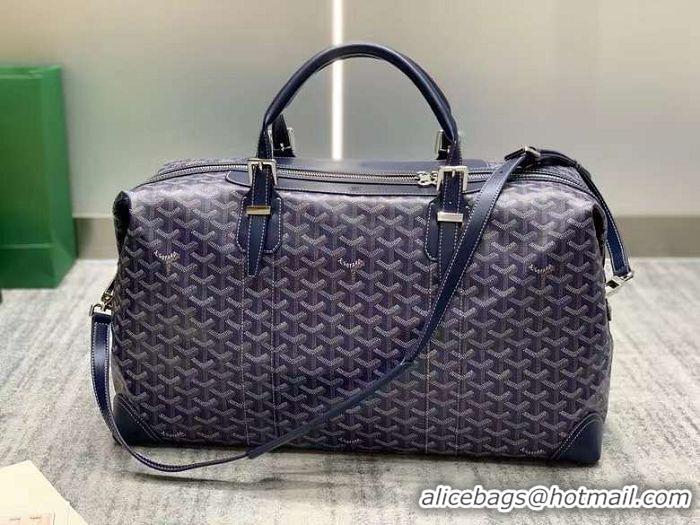 Buy Discount Goyard Boeing Weekend Travel Bag 8952 Navy Blue