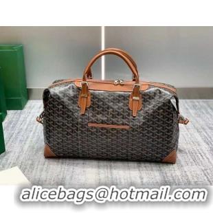 Trendy Design Goyard Boeing Weekend Travel Bag 8952 Black And Tan