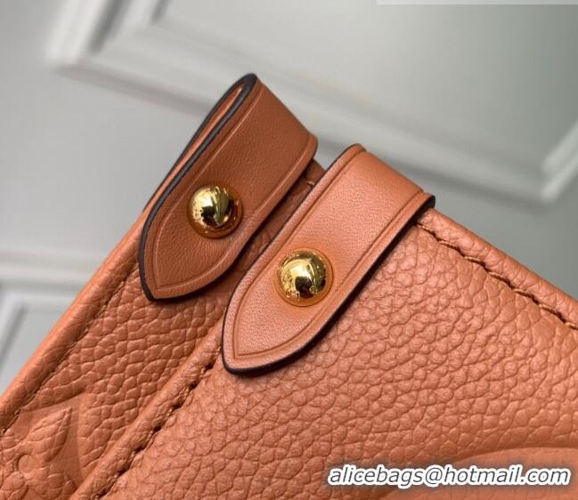 Promotional Louis Vuitton in Giant Monogram Leather OnTheGo MM M45982 Cognac Brown