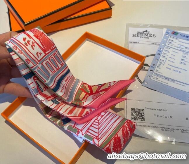 Trendy Design Hermes Silk Bandeau Scarf H0311 Pink 2023