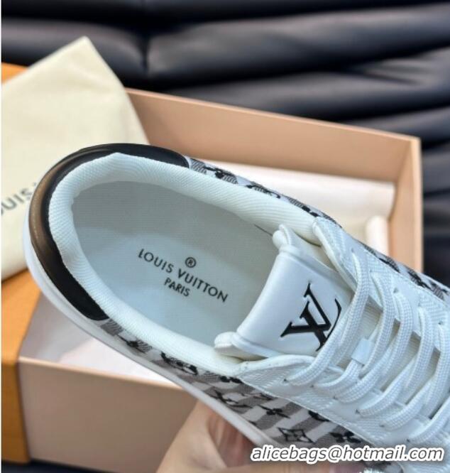 Most Popular Louis Vuitton Men's LV Ollie Sneakers in Monogram Textile Grey LV08211 821026