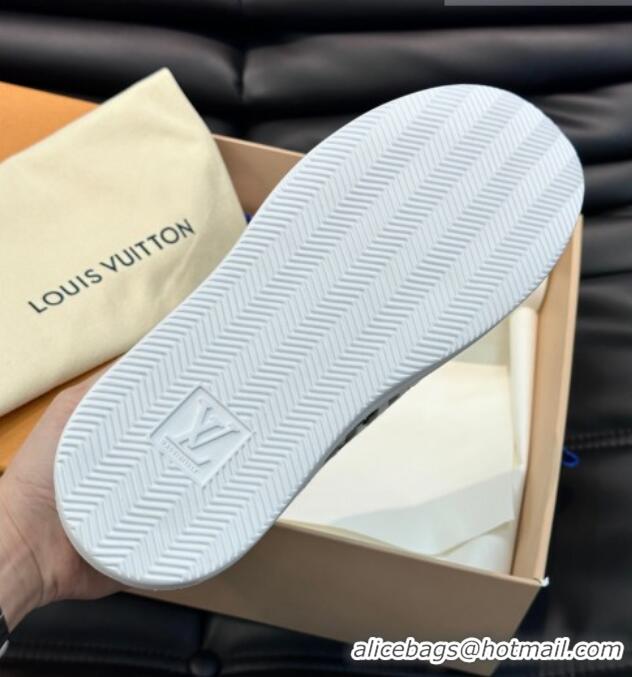 Most Popular Louis Vuitton Men's LV Ollie Sneakers in Monogram Textile Grey LV08211 821026