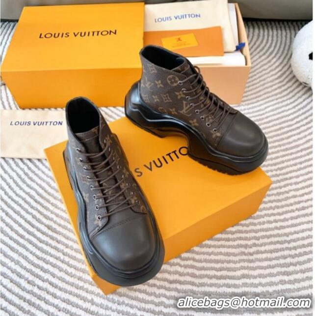 Luxury Discount Louis Vuitton LV Archlight 2.0 Platform High Top Sneakers 6.5cm Monogram Canvas 821051