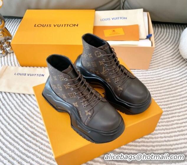 Luxury Discount Louis Vuitton LV Archlight 2.0 Platform High Top Sneakers 6.5cm Monogram Canvas 821051