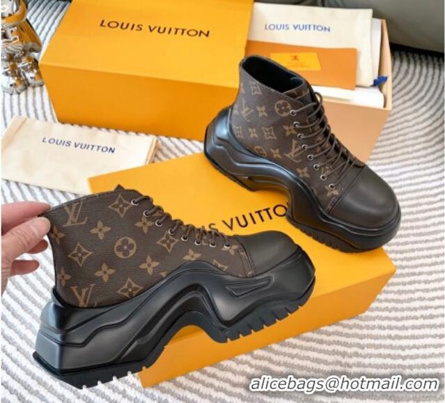 Luxury Discount Louis Vuitton LV Archlight 2.0 Platform High Top Sneakers 6.5cm Monogram Canvas 821051