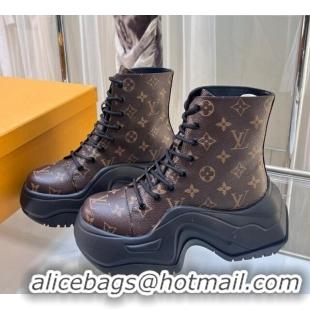 Grade Quality Louis Vuitton LV Archlight 2.0 Platform Ankle Boot in Monogram Canvas 1ABI1J