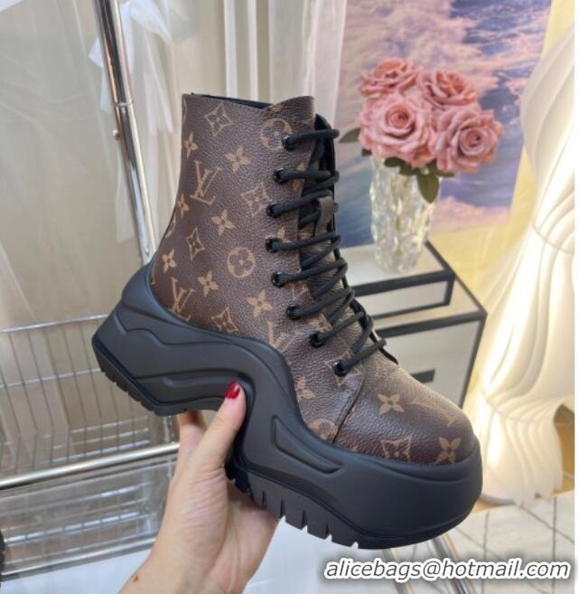 Grade Quality Louis Vuitton LV Archlight 2.0 Platform Ankle Boot in Monogram Canvas 1ABI1J