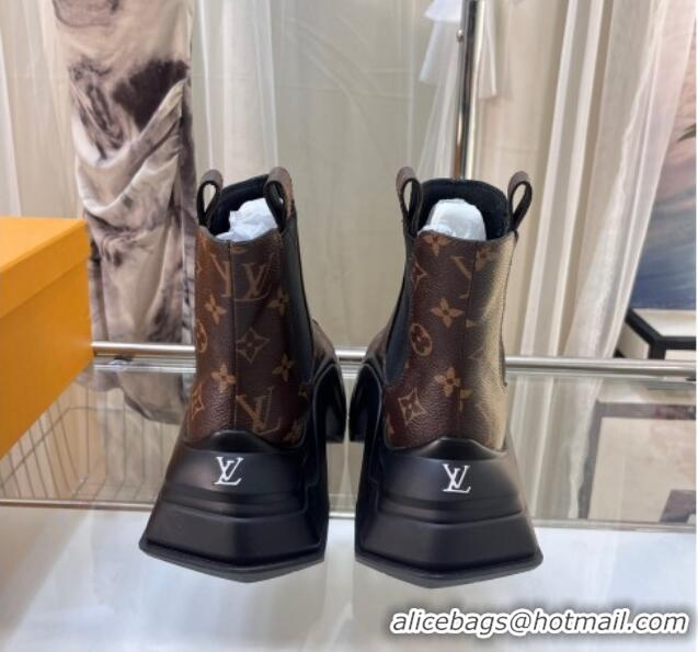 Best Grade Louis Vuitton LV Archlight 2.0 Platform Ankle Boot in Monogram Leather 1AB157